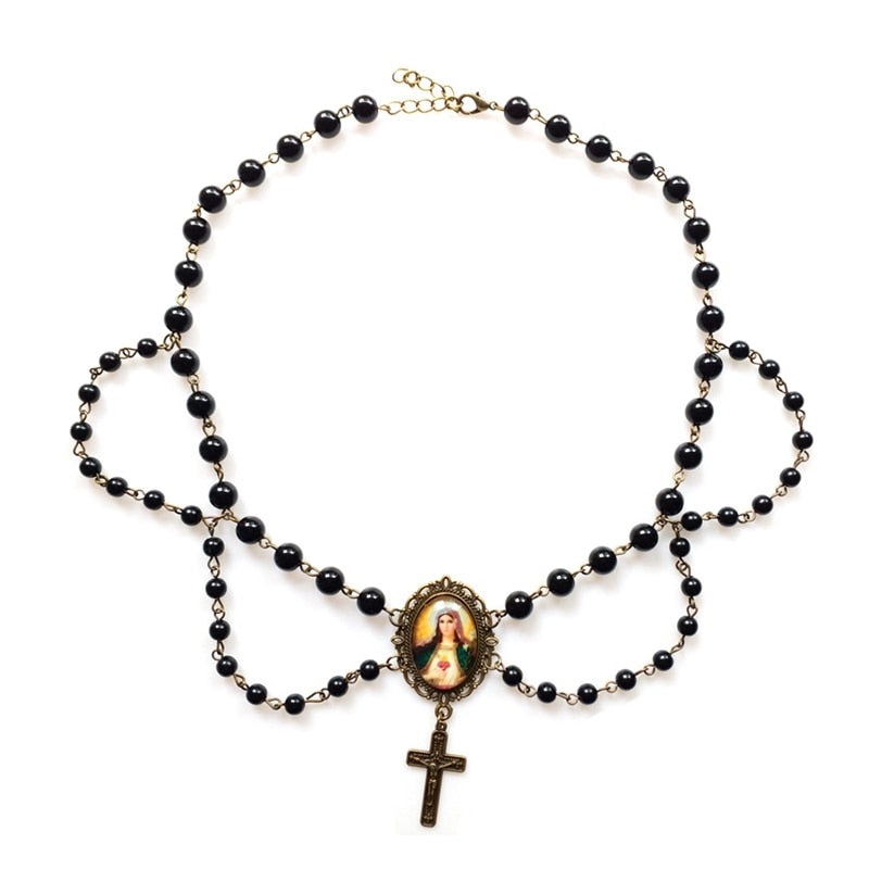 necklace with cross